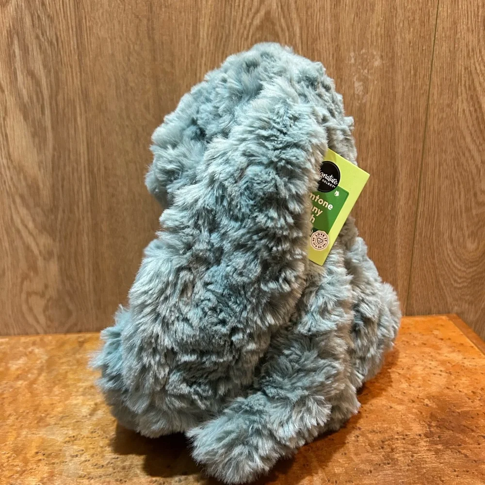 Signature Select Floppy Ear Bunny Rabbit Green Plush 10